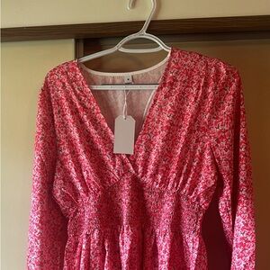 Beautiful women’s flower sundress